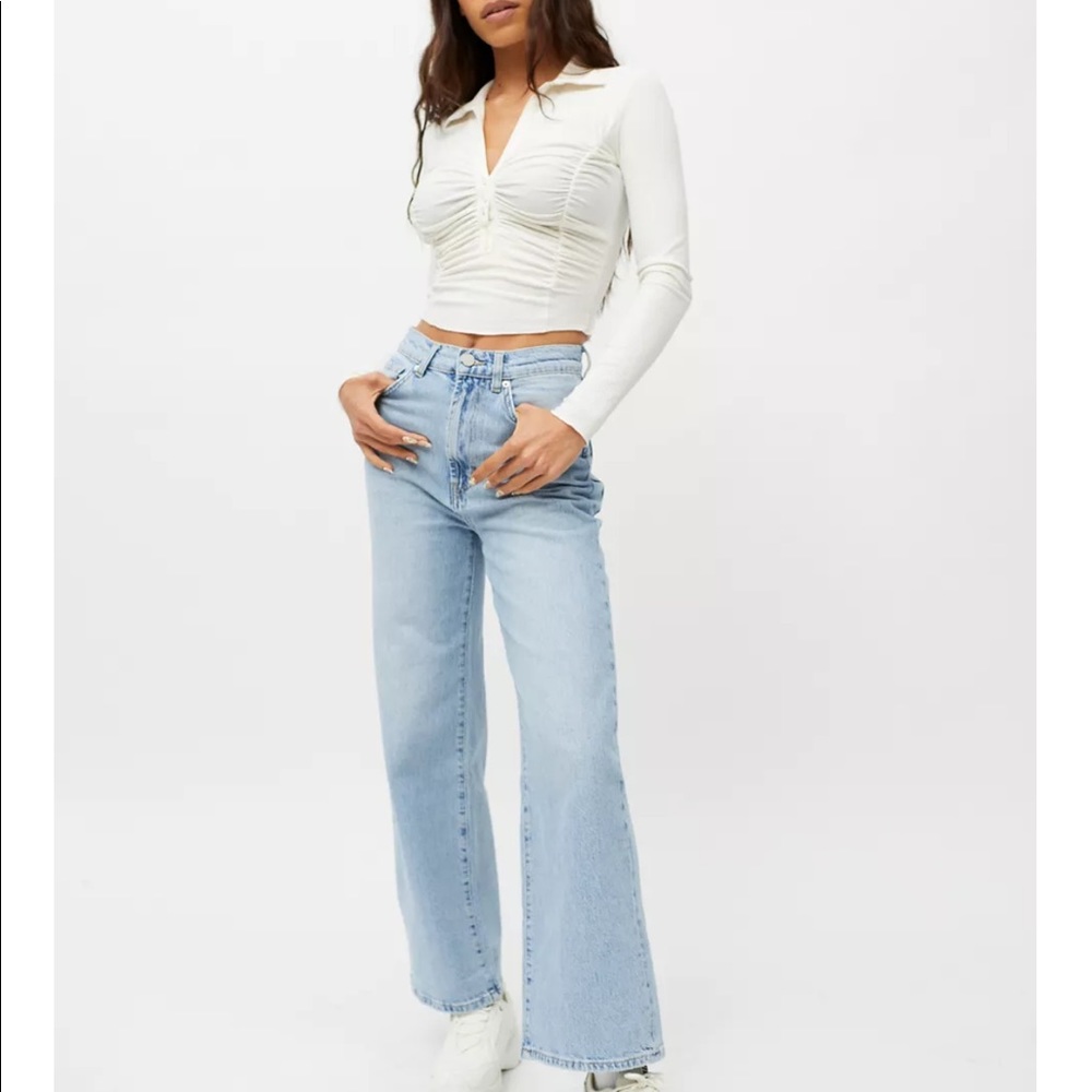 BDG ur and outfitters wide leg jeans